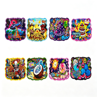 Bolsa de Embalaje con Cierre Ziplock de Mylar, Forma Irregular, Flexible, Especial, para Galletas, Dulces, Gelatina, Bocadillos, Alimentos, Chocolate, Disponible en Stock