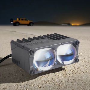 Luz Led impermeable Sanvi S200 para rejilla de coche, foco Led externo de doble Color para <span class=keywords><strong>Bronco</strong></span>, luz Led delantera para parrilla todoterreno, conducción - Product Image 5