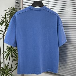 T-shirt surdimensionné pour homme, imprimé streetwear, à épaules tombantes, personnalisé, en coton lourd, délavé à l'acide, style boxy - Product Image 2