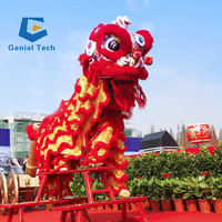 JN-Z2310 Foshan Costume de dessin animé pour spectacle, accessoire de danse du dragon et du lion