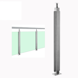Barandilla <span class=keywords><strong>de</strong></span> <span class=keywords><strong>Acero</strong></span> <span class=keywords><strong>Inoxidable</strong></span> 304/316 para Terraza Exterior, Diseño Minimalista <span class=keywords><strong>de</strong></span> Escalera, Canal en U - Product Image 4