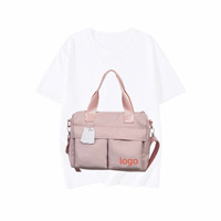 Sac à bandoulière polyvalent, sac de grande capacité pour femme, minimaliste, pour les trajets quotidiens, sac fourre-tout en nylon imperméable
