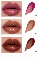 Tubes de brillant à lèvres de haute qualité, luxueux et personnalisés, baume à lèvres brillant hydratant, repulpeur de lèvres végétalien, maquillage, brillo labial