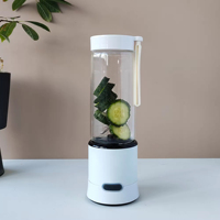 Mini presse-agrumes portable en gros avec alimentation USB Mélangeur presse-agrumes à jus de fruits frais alimenté par batterie rechargeable