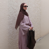Baju Muslim Willson Lengan Unik Grosir Fashion Elegan Sederhana Warna Polos Kancing Kemeja Lengan Panjang Blus Muslim