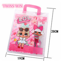 Notizbuch mit Stift lineal und Radiergummi PVC-Tasche Nettes Kawaii Girl Briefpapier-Set für Kinder Geschenk Schule Briefpapier 331