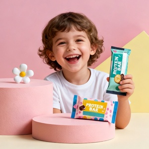 Sacs d'emballage personnalisés avec logo thermoscellable pour barres protéinées, chocolat aux champignons, bonbons et noix, en Mylar, pour emballage oreiller - Product Image 5