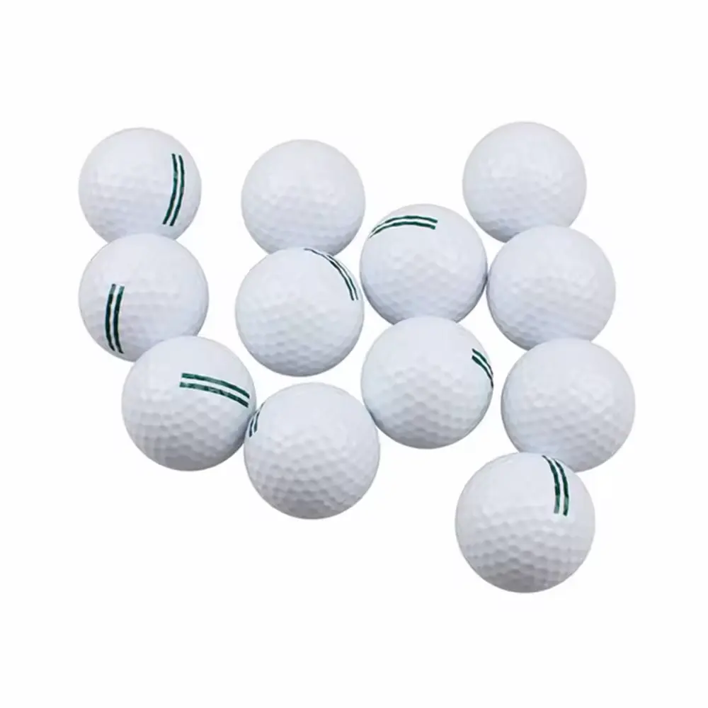 Fabrik individuelles Logo 42 MM Golf 2-Schicht-Übungsball Driving Range schwimmender Golfball für den Outdoor-Bereich