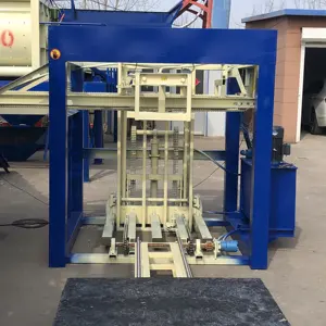 QT 10-15 Máquina de fabricación de bloques de ladrillo de molde de arena hueco de cemento de hormigón de enclavamiento hidráulico completamente automático