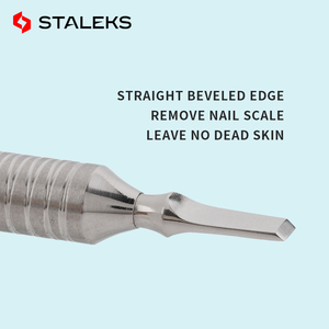 Soins des ongles en acier inoxydable, acier inoxydable, double extrémité, double effet pour éliminer la saleté et les impuretés dans les coutures des ongles - Product Image 3