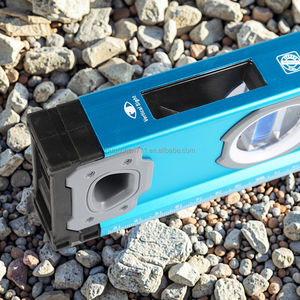 Profilli alüminyumdan yapılmış manyetik tabanlı carpenzlar için ruh seviyeleri, üç kırılmaz şişe ile - Product Image 5