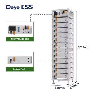 Nieuwe Aankomst Deye BOS-G Zonnebatterij 20kwh Residentiële Ess 30kwh 40kwh Hoogspanning Lithium Batterij - Product Image 5