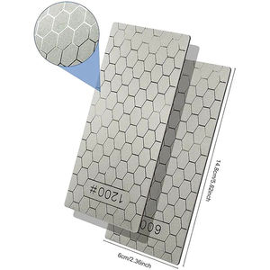 WELLFLYER Pierre à aiguiser pour couteaux, outils de cuisine d'extérieur <span class=keywords><strong>KIGA</strong></span>-140 personnalisés, pierre à aiguiser diamantée antidérapante - Product Image 3