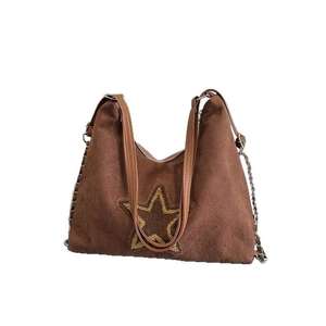 Nuevo Bolso de Mano de Moda para Mujer, Simple, de Gran Capacidad, Material PU, Estilo Retro, Bolso de Hombro - Product Image 5