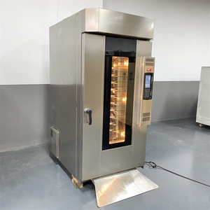 Horno Rotatorio a Gas de 15 Bandejas de Alta Calidad Comercial, Equipo Esencial de Fábrica para la Producción de Máquinas de Snacks, Nuevo - Product Image 5