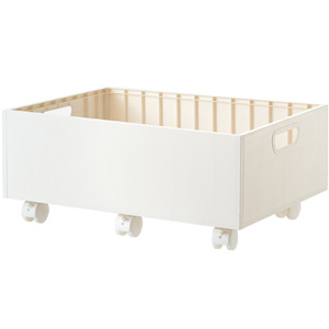Storage Cart Rectangle 20-35L With Wheels Office Organizer Standing Type Easy Cleaning - Product Image 1