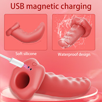 Nouveaux couvre-doigts vibrants à commande par application pour hommes et femmes, 10 fréquences, rechargeables par USB, 100 % étanches – Vente Flash