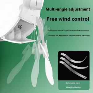 Ventilateur de conduit de ventilation universel mural pour climatiseur, déflecteur anti-vent pour climatiseur, garde votre maison fraîche et confortable - Product Image 4