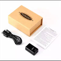Localizador de Mascotas con Microchip Personal, Localizador GPS Recargable con SIM GF07, Mini Rastreador de Perros y Mascotas GSM con Aplicación Android