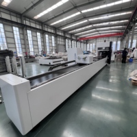 1500W 6000W 光纤激光管材切割机 两爪式无毛刺切割 智能套料 小型车间金属加工解决方案