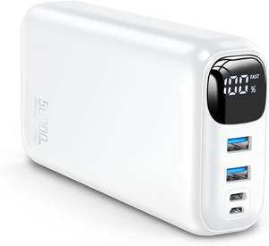 Тонкий Powerbank 50000 мАч Кредитная карта Универсальное портативное Внешнее зарядное устройство 50000 мАч мобильный источник питания новый продукт - Product Image 1