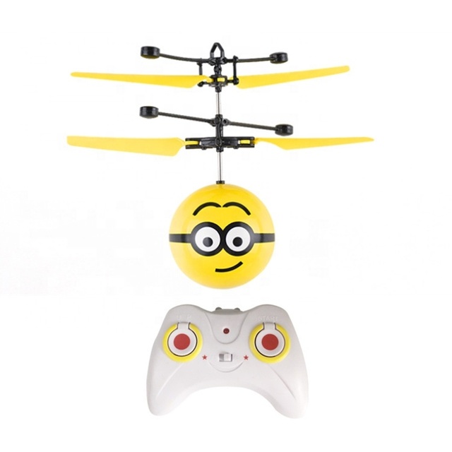 Flying Ball, RC Helicopter Ball Kids Toys RC Infrared Induction Helicopter Drone Flying Toys with Flashing LED Lights for Kids