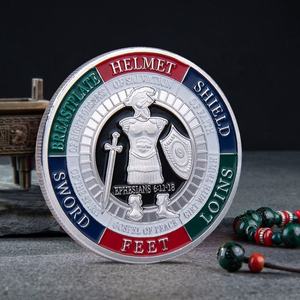 Grosir koin peringatan prajurit AS koin souvenir koin baja bersenjata koin dalam persediaan - Product Image 3