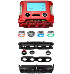 Monitor de Gas Portátil Riken Keiki Serie GX-3R, RKI GX-3R PRO MULTI GAS (LEL, H2S, CO, O2, NO2) - Product Image 1