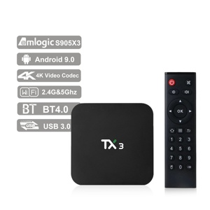 TX3 Pro Hộp Amlogic S905X penta core 1 + 8GB Android 6.0 4k Miracast Wifi Kép thông minh Android TV Box/ TV Receiver trong Set Top Box - Product Image 1
