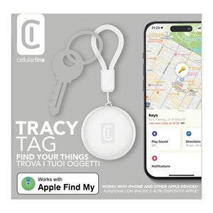 Traceur intelligent TRACY Tag conçu pour iOS Blanc BTTRACYTAGW - Product Image 2