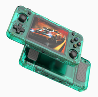 Console de jeu vidéo portable R36H avec double joystick, écran de 3,5 pouces, batterie de 3000 mAh, prise en charge de plusieurs langues, 64 Go