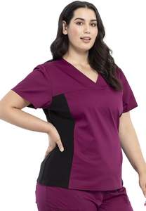 Uniformes médicaux d'hôpital à manches courtes de haute qualité Design Plus Size Scrubs Uniformes Ensembles Infirmières Top - Product Image 5
