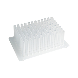 แผ่นเพลท PCR แบบใส ก้นแบน 24 48 96 หลุม แบบหลายหลุม พร้อมปลายหวีแม่เหล็ก - Product Image 4