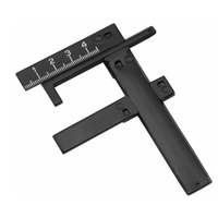 Jauge de niveau de flotteur de carburateur réglable en acier à haute teneur en carbone, noire, 16-78 mm, précision jusqu'à 40 mm, outil manuel pour la réparation