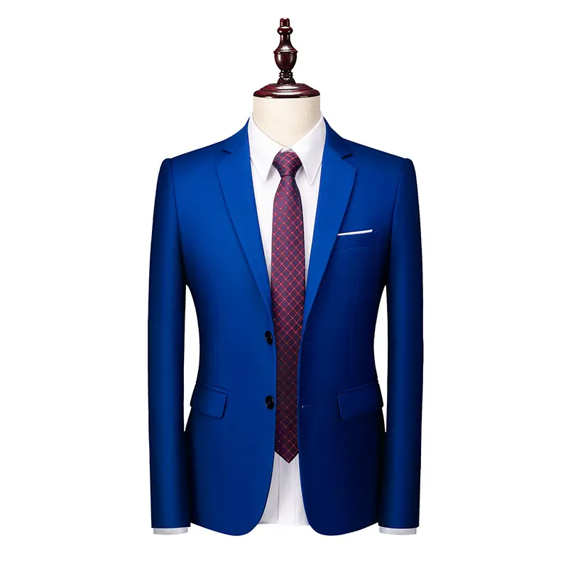 2023 OEM Trajes De Hombre Slim Fit sposo matrimonio Business smoking Suit formale Gentleman Blazer disegni per Set abiti da uomo