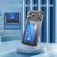 Coque de téléphone transparente en acrylique cristallin rigide pour iPhone 18 Pro Max 17 Air 16 15 14 13 12 11, anti-rayures, antichoc