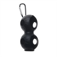 Pochette portable en silicone pour balles de golf, sac de transport pour balles de golf, étui de rangement pour balles de golf, porte-balles de golf à la taille, étui de protection