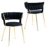 Chaise de table de cuisine moderne en velours, Design spécial violet, fauteuil de vanité à Accent touffeté pour salle à manger, salon, chambre à coucher