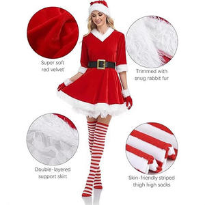 महिलाओं के लिए <span class=keywords><strong>2025</strong></span> नई कपास स्ट्रिप्ड पोशाक पोशाक क्रिसमस की पोशाक पोशाक क्रिसमस की पोशाक पोशाक लड़कियों के लिए - Product Image 3