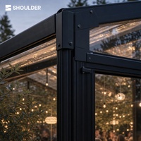 Tente de réception en alliage d'aluminium, chapiteau de luxe pour mariages et grands événements, tente de cérémonie transparente et imperméable sur mesure pour mariage