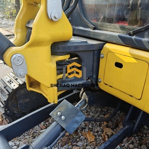 เครื่องจักรก่อสร้างนำเข้าที่ทนทานและขายดีที่สุด รถขุดไฮดรอลิกแบบตีนตะขาบ Kobelco SK35SR มือสอง ขนาด 3.5 ตัน - Product Image 6