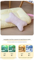 Coussin pour animaux de compagnie, chiens et chats, spécialisé pour les petits chiots et chatons, confortable, rembourré, respirant, lavable, universel, toutes saisons