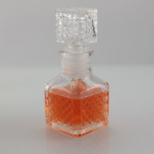 Mini 50ml <strong>5cl</strong> Perfume Oil Liquid Container Packing Glass <strong>Bottle</strong> Whiskey Liquor <strong>Bottle</strong> with Glass Cork Wholesale - Product Image 5