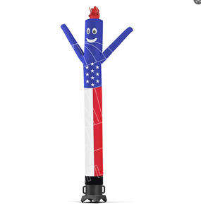 Oem Christmas Air Dancer Publicidad Wacky Waving Tubo inflable Hombre con soplador - Product Image 4
