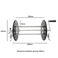 Machine de levage hydraulique pour filets de pêche avec câble en acier pour hameçons de pêche, capacité de levage de 0,5 à 10 tonnes, pour huîtres et algues