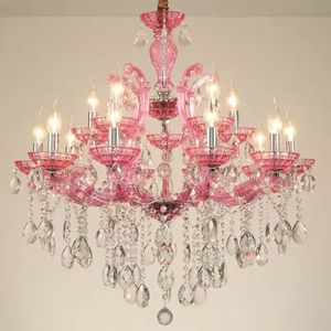 New Design Cafe Ktv Club Colored Raindrop Crystal Glass Beads Chandelier Ceiling <b>Light</b> for Sale - Product Image 3