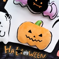 Édition Spéciale Halloween : Jouets en Peluche Couineurs pour Chiens et Chats (Citrouille, Fantôme, Chauve-souris) – Fabriqués en Chine