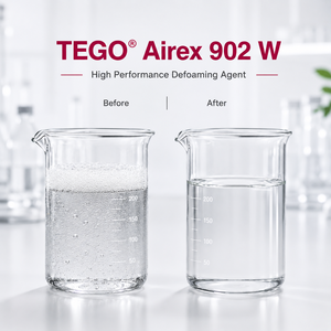 Additifs de revêtement TEGO <span class=keywords><strong>Airex</strong></span> 902W pour revêtements aqueux, agent antifoam silicone pour encre UV, élimination de la micro-mousse - Product Image 2