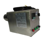 Ventilador Industrial de Aire Caliente Eléctrico de Acero Inoxidable, 3-10KW, 50-600C, con Certificación CE, Personalizable OEM para Taller y Garaje