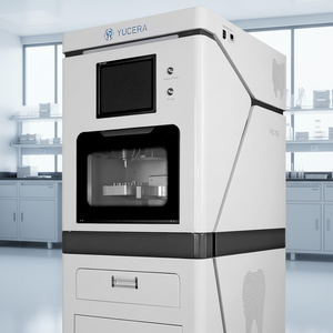 Centre de fraisage polyvalent refroidi par <span class=keywords><strong>eau</strong></span> Yucera pour couronnes, bridges, prothèses dentaires et guides chirurgicaux – Machine de fraisage dentaire - Product Image 1